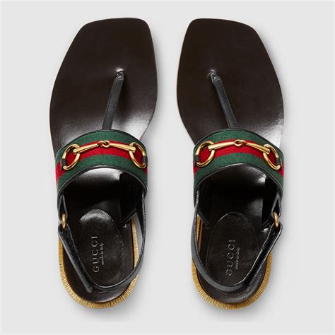 gucci made in italy leather slide sandals|Gucci sandal outlet.